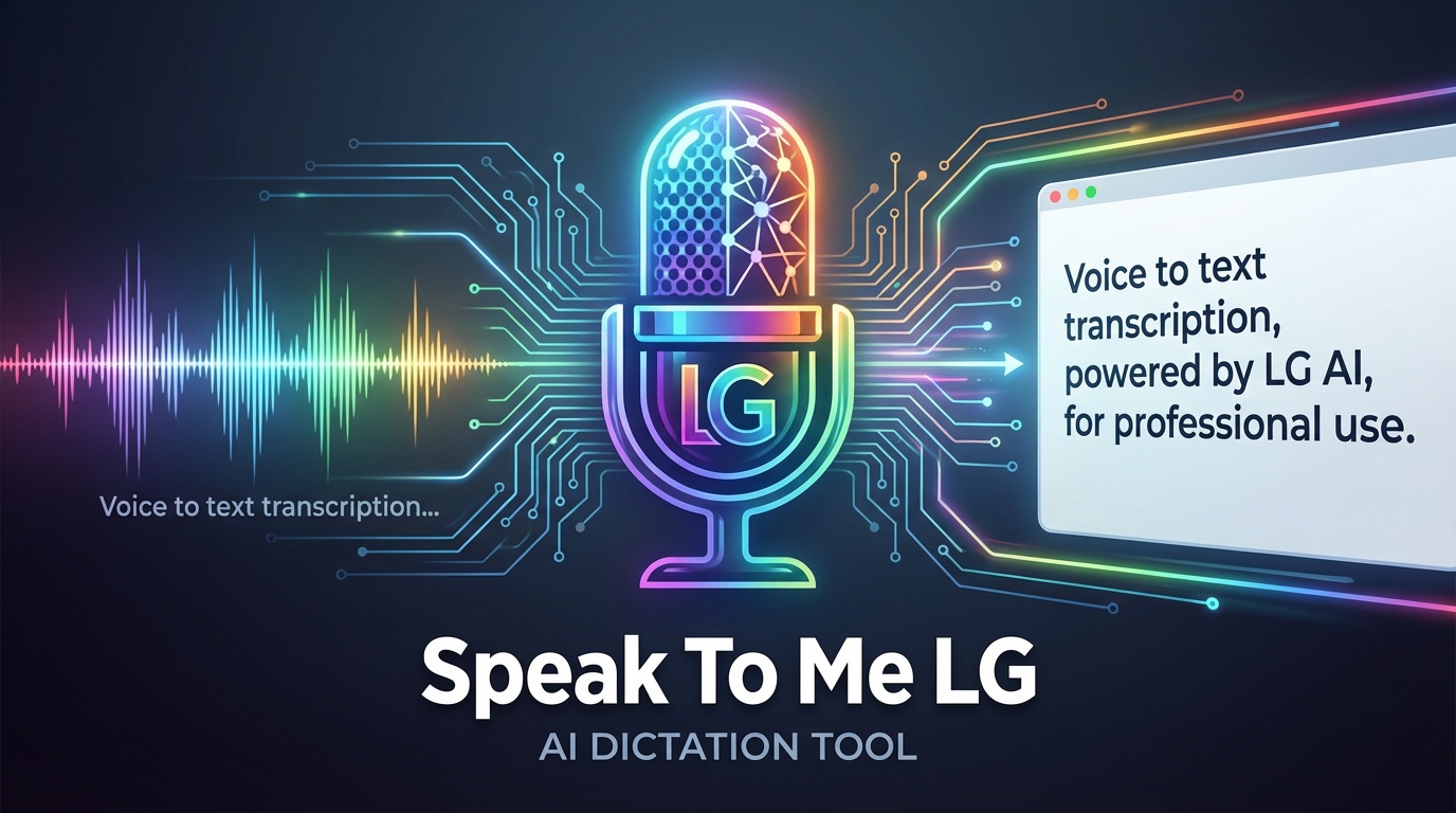 Speak To Me LG Interface - Settings